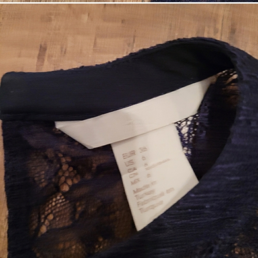 H&M Sheer Ruffled Lace Blouse - Picture 5 of 7